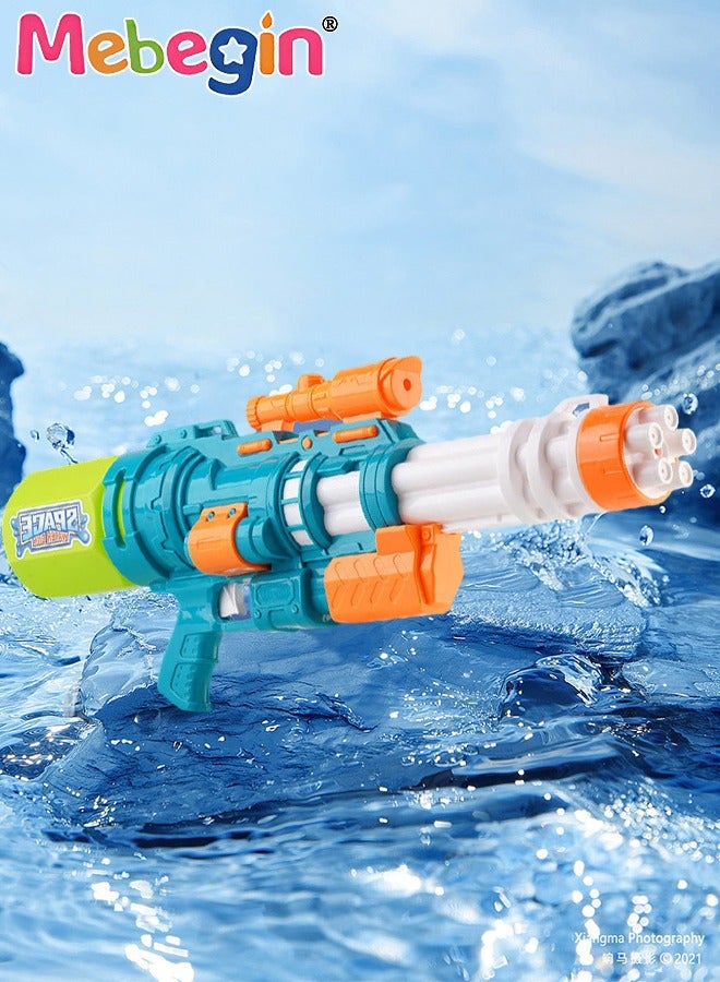 MEBEGIN Pull-out Water Syringe, Hydraulic Giant with Large Capacity Battery, 380ml Capacity Water Blasters with Long Range, Toy Water Syringe for Kids & Adults Suit Outdoor Beach Pool Activity - Image 2
